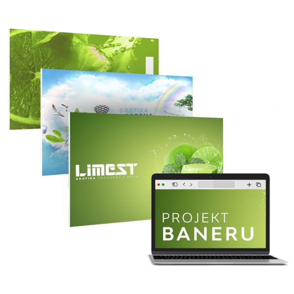 Projekt graficzny baneru